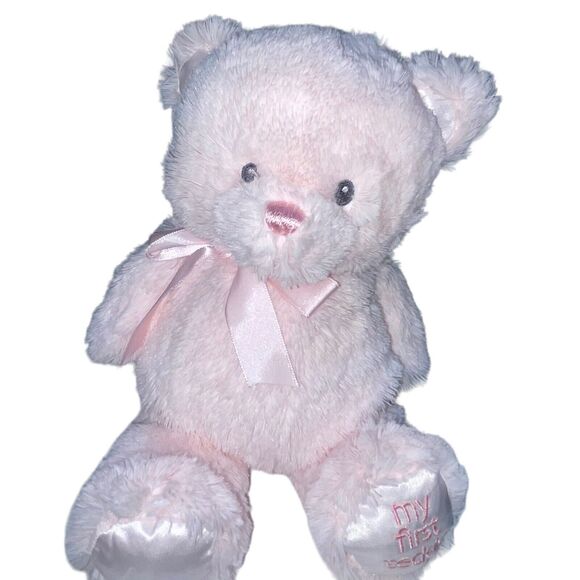 Baby Gund My First Teddy Bear Plush Stuffed Animal Embroidered Nursery Gift 11” - Picture 6 of 12